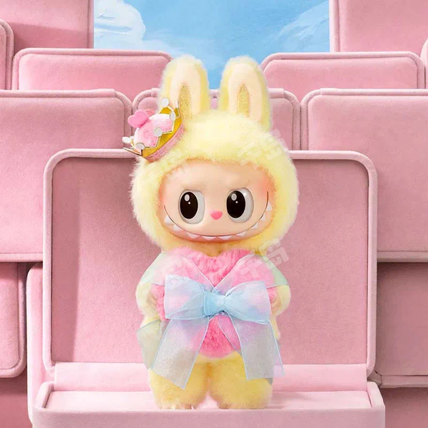 Let's Checkmate Hanging Card Labubu Pendant